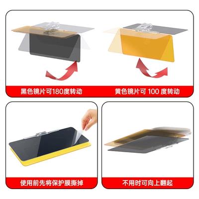Sun shade – anti-high beam anti-glare sun visor