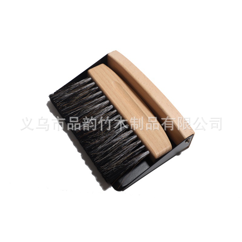 J-S-MMHS-HFC-BJTZ 작은 검은 쓰레받기/말털 혼합 실크