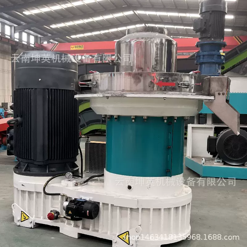 生物燃料颗粒设备 全自动化锯末压缩制粒生产线 新型环保节能设备