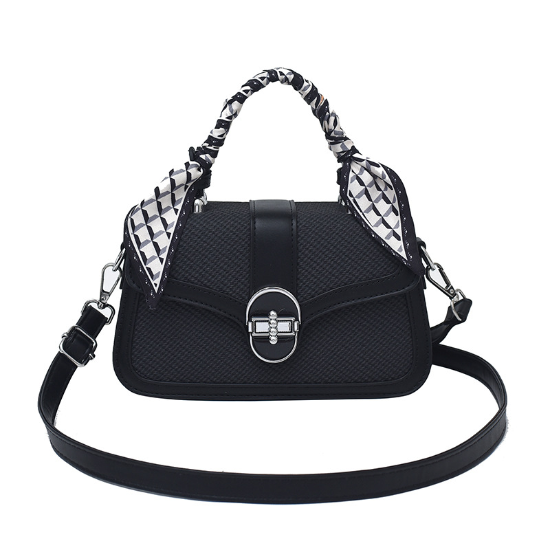 Bolsos para mujer 2025 nuevo estilo costura de color en contraste bolso cuadrado pequeño portátil textura de alta calidad moda moda bolso de mensajero de un solo hombro