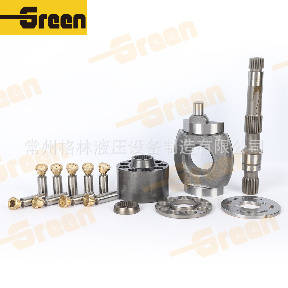 PV42-28配件柱塞滑靴缸体配油盘主轴零部件
