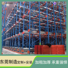 仓库智能穿梭式货架 立体仓库密集存储冷库食品专用穿梭车货架