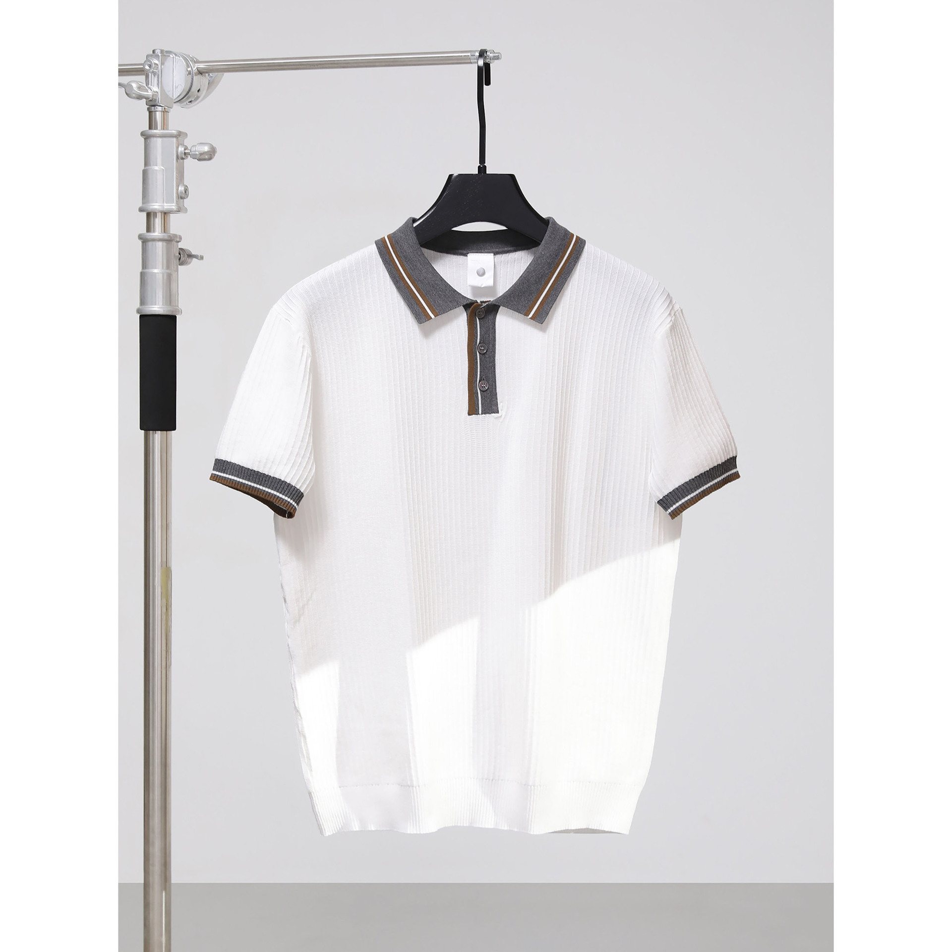 Camisas de polo de manga corta, camisetas de punto, camisetas comerciales de color, comercio exterior transfronterizo al por mayor
