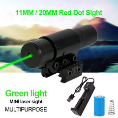 802 Green Laser Sight Manual Lock-infrared Laser Sight Metal Mini Dot Laser Pointer