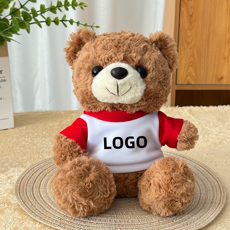 Logo imprimible Teddy Bear Teddy Bear DIY impresión de muñecas de regalo de la compañía de juguetes de peluche