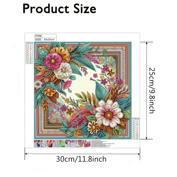 Flower Diamond Painting Kit for Adults