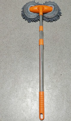 Long-Handled Car Wash Mop, Car cleaning tools - double-ended-3-section-retractable-mop