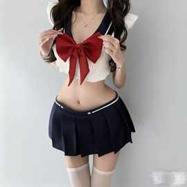 潮流性感JK制服短裙夏季学院风裙美少女战士cos服奶辣风服装
