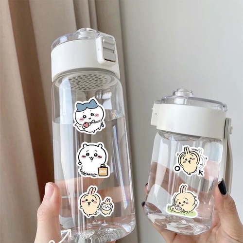 100 sheets of cartoon Chiikawa sticker, cute and funny internet star notebook decoration waterproof sticker art