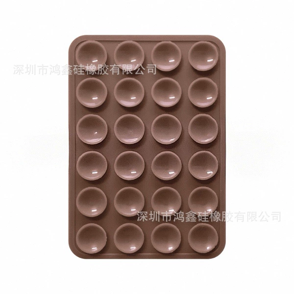24 capsules double-sided suction cup brown