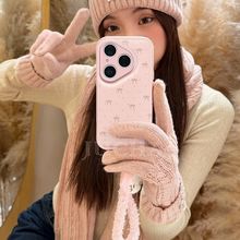 适用华为pura80pro手机壳高颜值颜控HUAWEIpura70简约波点蝴蝶结