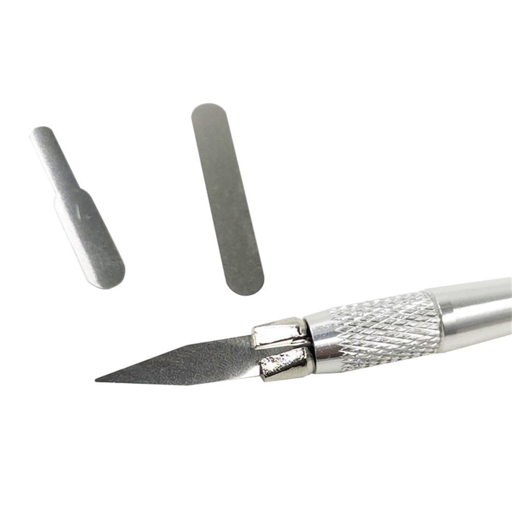 Cuchillo de costura de chapa dental de belleza 3 cabezales de corte tallado de nano dientes herramienta de modelado de costura ultrafina/bolígrafo de reparación de procesamiento de costura