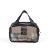 Handheld capacious storage bag wet and dry separation PVC, waterproof cosmetic bag, wholesale