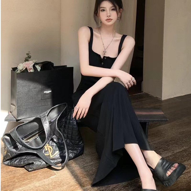 Black summer dress