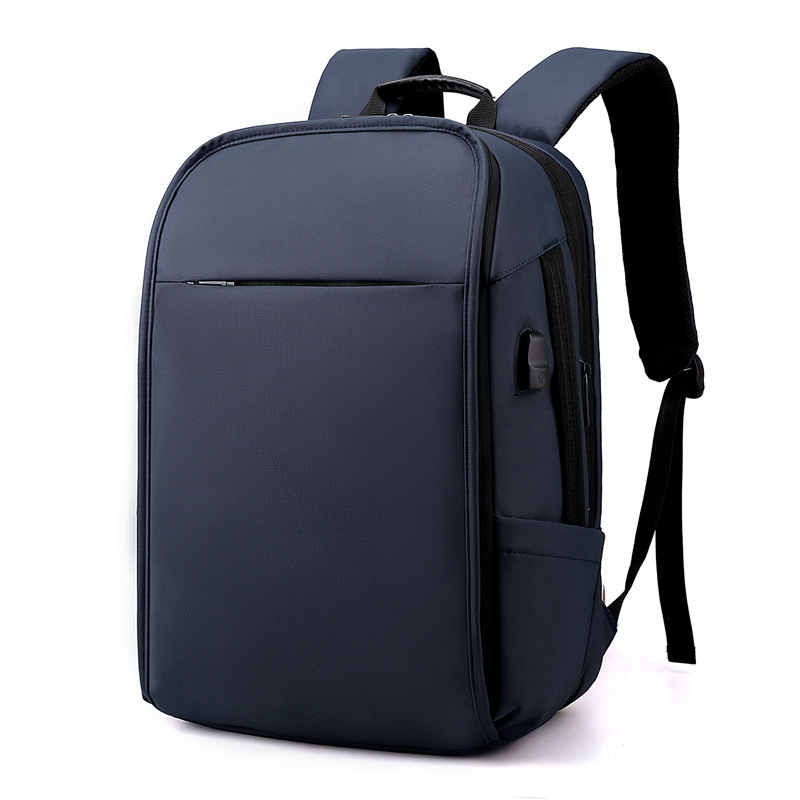Nuevas mochilas de negocios transfronterizas para hombres, mochilas de computadora recargables USB, mochilas de gran capacidad, estudiantes de secundaria, estudiantes universitarios