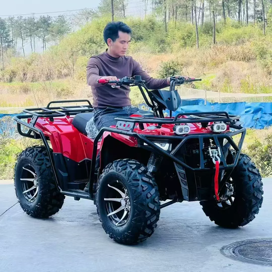 300cc电动四驱atv沙滩车