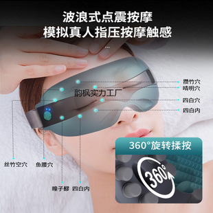 Visual eye massager household intelligent vibration acupoint eye mask to relieve fatigue eye protection point vibration eye protection wholesale