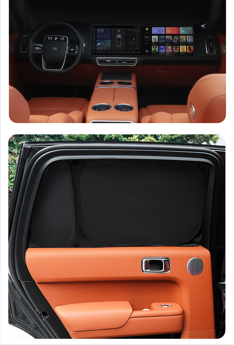 Suitable for Ideal L6/L7/L8/L9/I6/I8One Car Window Sunshade Side Window Privacy Sun Protection Heat Insulation Sunshade