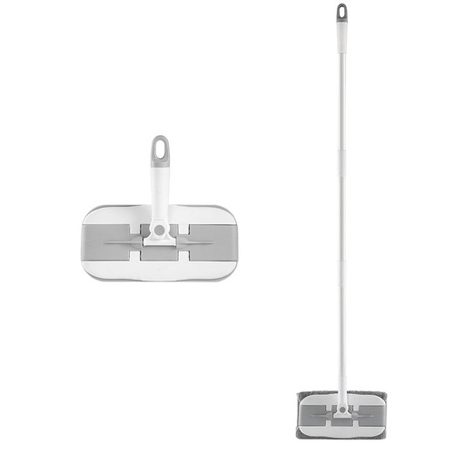 Electrostatic dust removal paper mop flat mop wooden floor mop clip cloth wet and dry replacement cloth no-wash flat mop