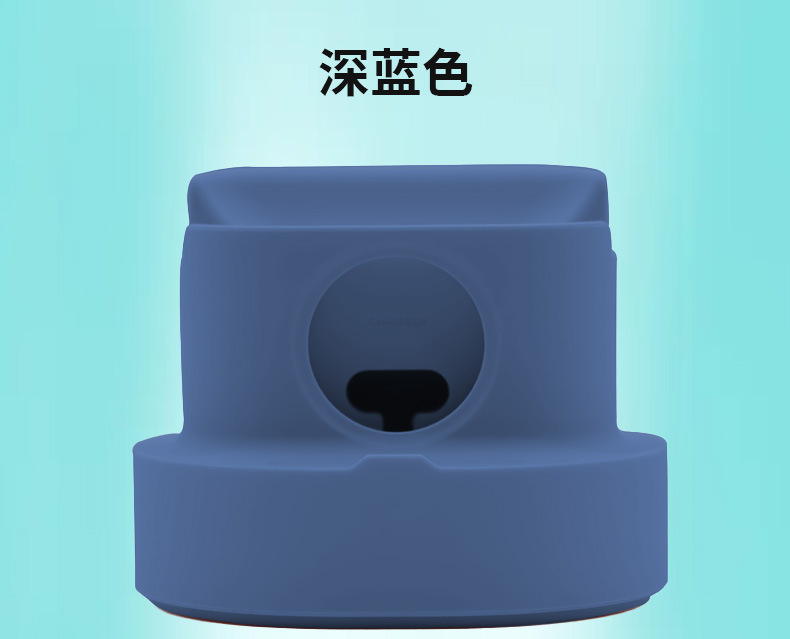 3-in-1 Desktop Stand Compatible with Apple Wireless Charging for Mobile Phone Bracelet Bluetooth Wireless Earbuds Wireless Charging Silicone Holder
