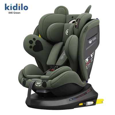 Car child safety seat Car Simple Baby Baby - 946-green