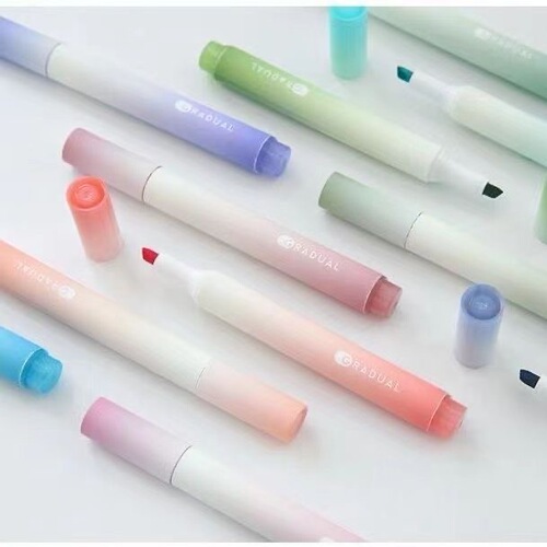 Fluorescent pens Morandi marking pens macaron pens multi-color fluorescent colored pens colored pens highlighters