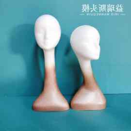 头模美发专用女白特头假人头厂直供展示假发帽子发饰道具展示模型