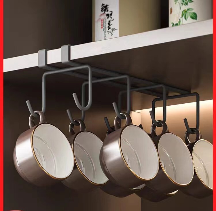 マグカップ収納棚ヨーロッパ式コーヒーカップ逆さまにかける工夫カップ掛け掛けフックカップ水切り棚|undefined