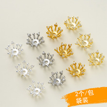 ��ɫ18K����U�ջ���diy�ֹ������ִ���Ƭ��ñ����l�����ϻ�����