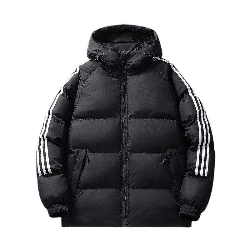 Invierno plumón ropa de algodón tendencia de hombre nueva ropa de algodón a prueba de viento frío caliente chaqueta de algodón casual chaqueta de abrigo image 1