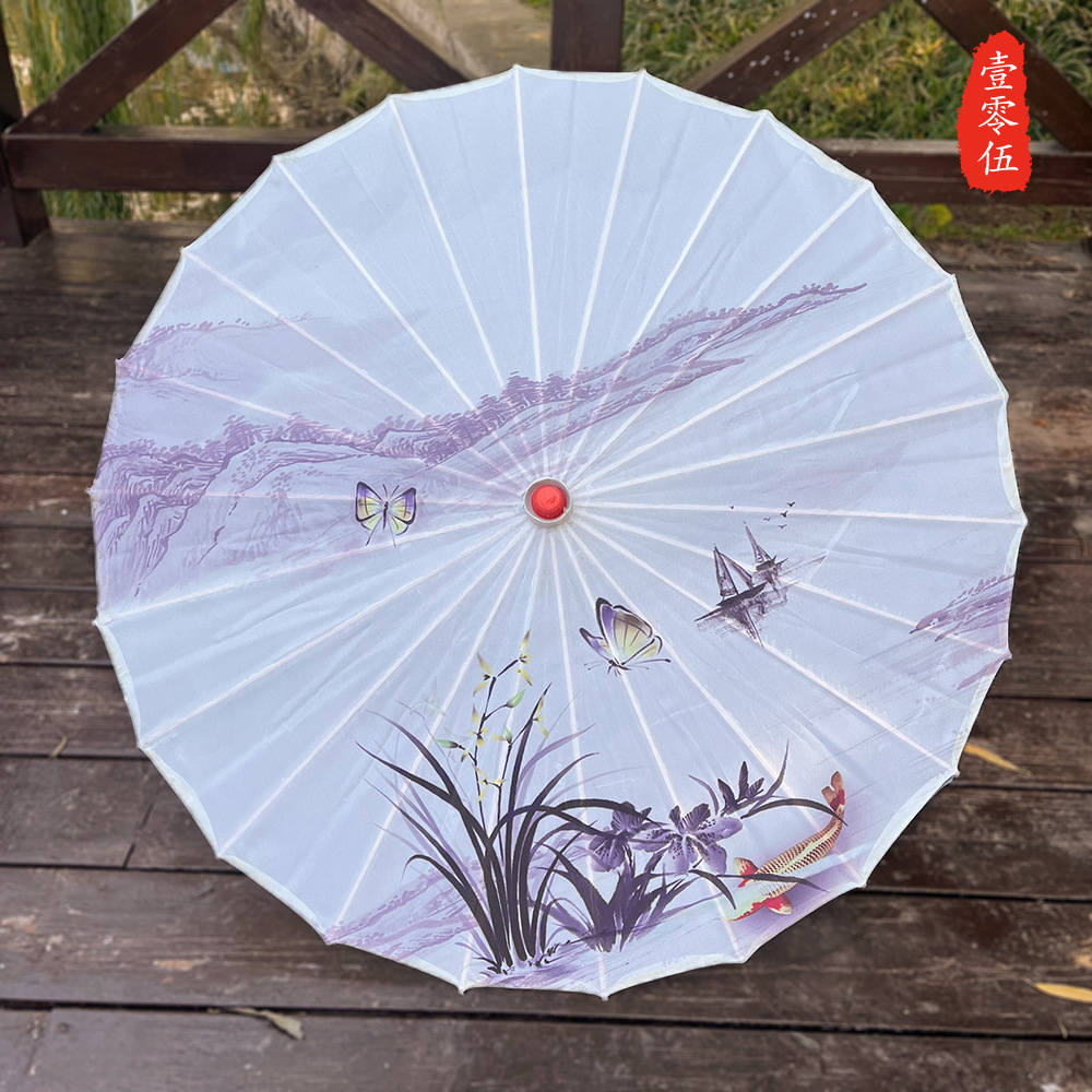 Paraguas de estilo antiguo paraguas de papel de aceite Hanfu lámpara de paraguas decorativa al aire libre de las mujeres paraguas de baile de estilo antiguo paraguas de techo paraguas decorativo clásico estilo chino