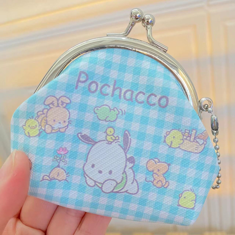 kuromi my melody hasp PU coin bag jewelry bag mini pouch storage