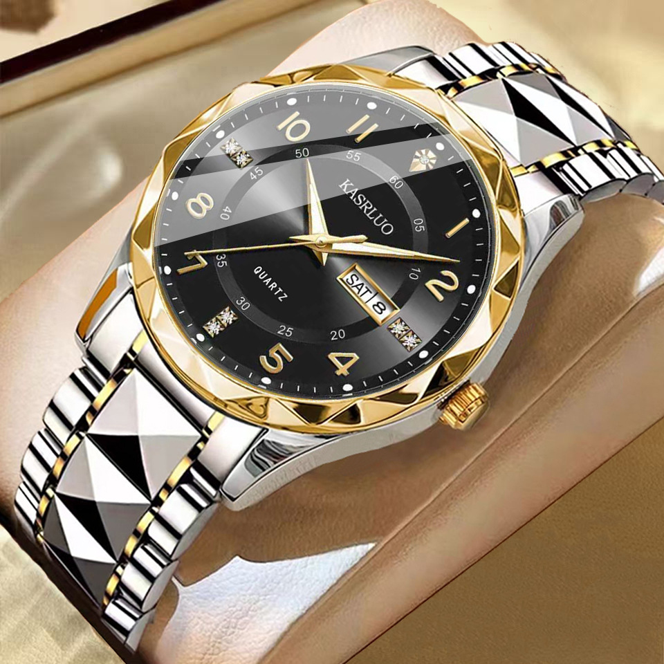 Mechanical Wristwatch For Men With Dual Calendar And Luminous Dial_voghion.com