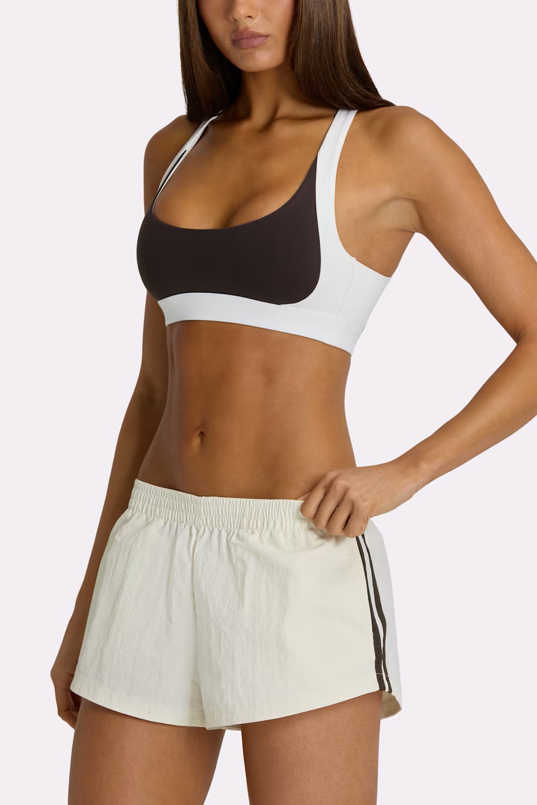 Cross-border media y alta resistencia antichoque con cojín de pecho desnudo sensación de fitness correr chaleco de yoga bra ropa interior deportiva bra