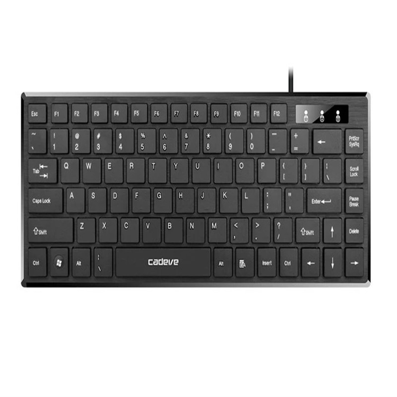 凱迪威K83キーパッドミニ携帯超薄型ノート外付けキーパッドチョコレートUSBインターフェースデスクトップ|undefined