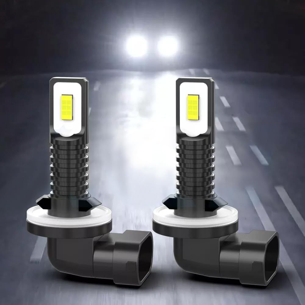 881 80W 3570 2SMD 6000K luz blanca luz de resaltado decodificador de automóviles LED luz de niebla de motocicleta 886