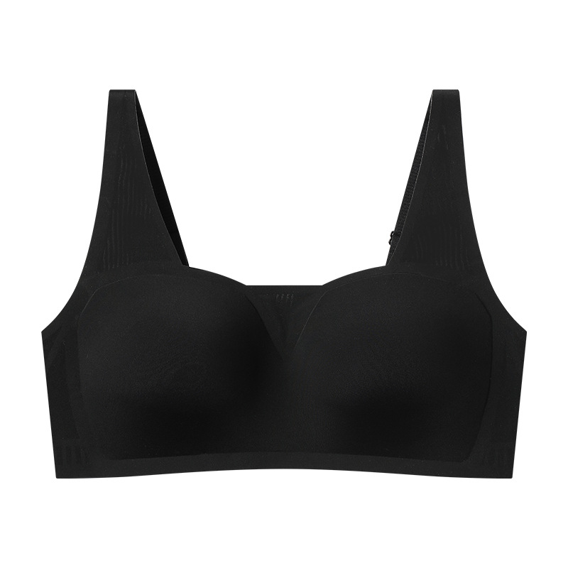 Verano sensación de hielo ropa interior súper cómoda para mujer, pecho pequeño, sujetador de niña grande, sujetador de talla grande, sujetador de ropa interior sin costuras para mujer image 8