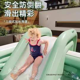 儿童充气游泳池大人水桶宝宝戏加厚婴儿遮阳可折叠大型家包邮