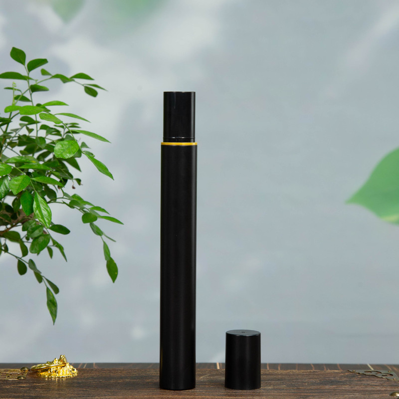 新款塑料线香筒圆管30克装21厘米线香塑料管素版空香管可印刷|undefined