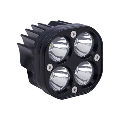 3inch Work Headlight, Motorcycle headlights, headlights - four-leaf-clover-lamp-cup-model-pc-cover-white-light