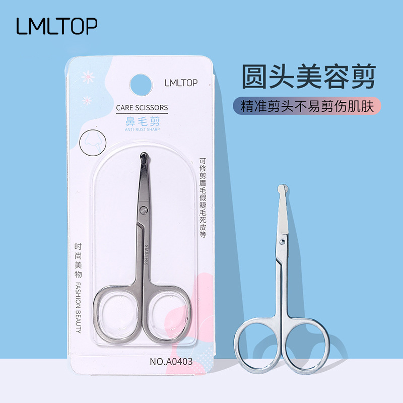 Latin American LACE peine ceja tijeras de belleza ceja maquillaje herramientas ceja tijeras colección al por mayor