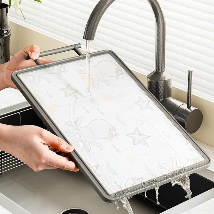 tablero de verduras de doble cara tablero de corte de verduras doméstico tablero de corte tablero de escritorio de cocina tablero adhesivo de corte de frutas tablero cuadrado