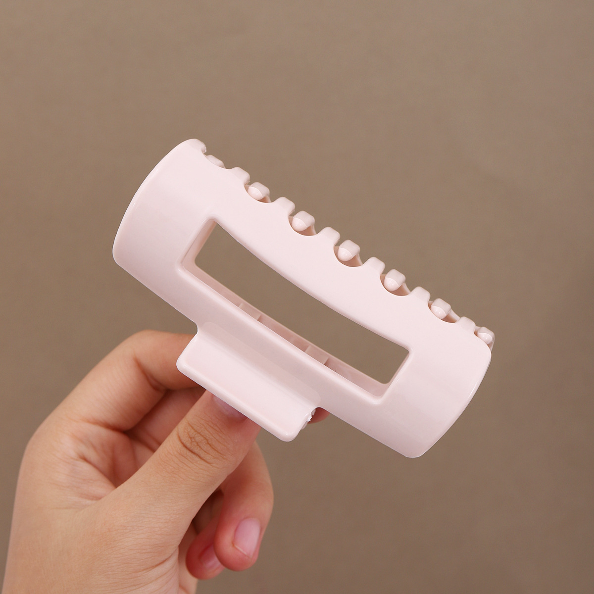 Moda coreana, clip de cabeza posterior, clip de tiburón de alta calidad, clip de cabello grande, clip de cabello de lujo ligero para mujeres, toque de cabello
