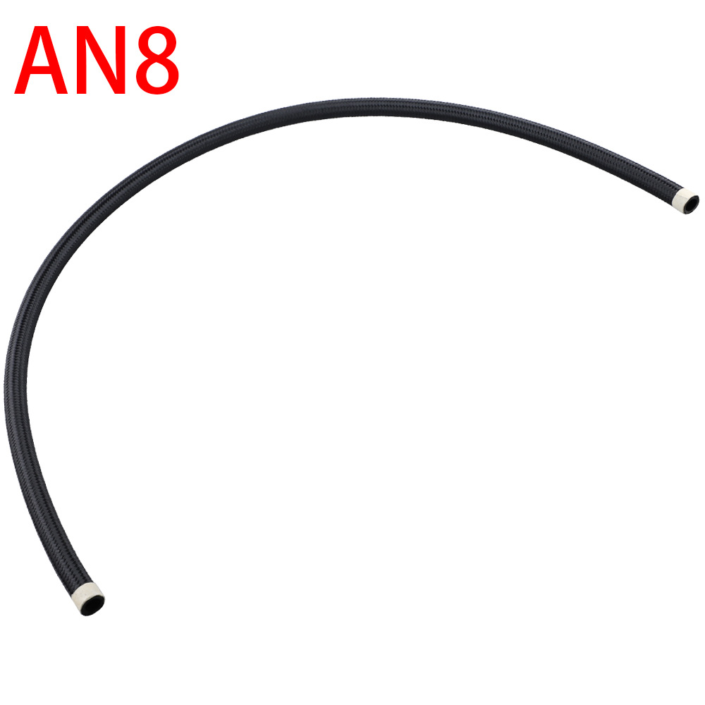 An4/6/8/10/12 Nylon Braided Oil Cooler Hose Car Modification Oil Cooling Pipe Modified Oil Hose