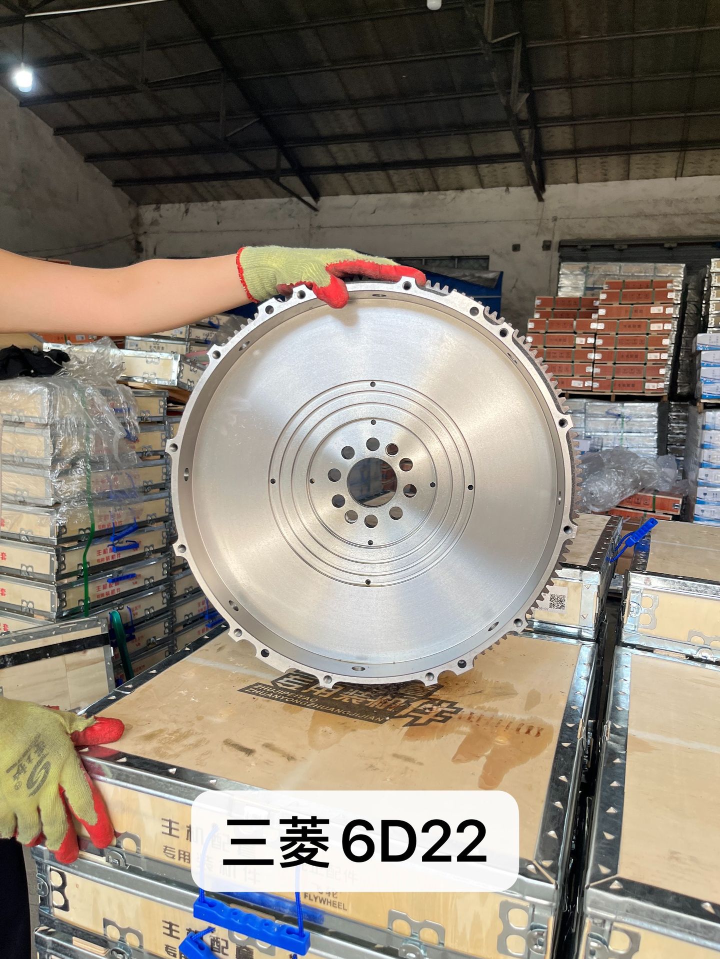 In-stock Mitsubishi 6D22 engine flywheel, automotive flywheel gear available for export in various models