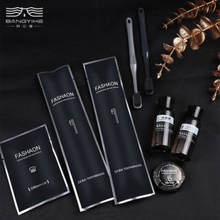 Wholesale Star Hotel Disposable Toiletries High-end Club Homestay Hotel Special Toothbrush with Toothpaste Set