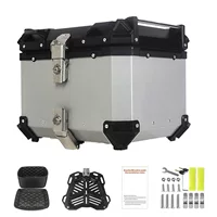 Высокое качество 55L-100L утолщение алюминиевого сплава теленка № 9 мотоцикла хвост багажник высокого качества поездки