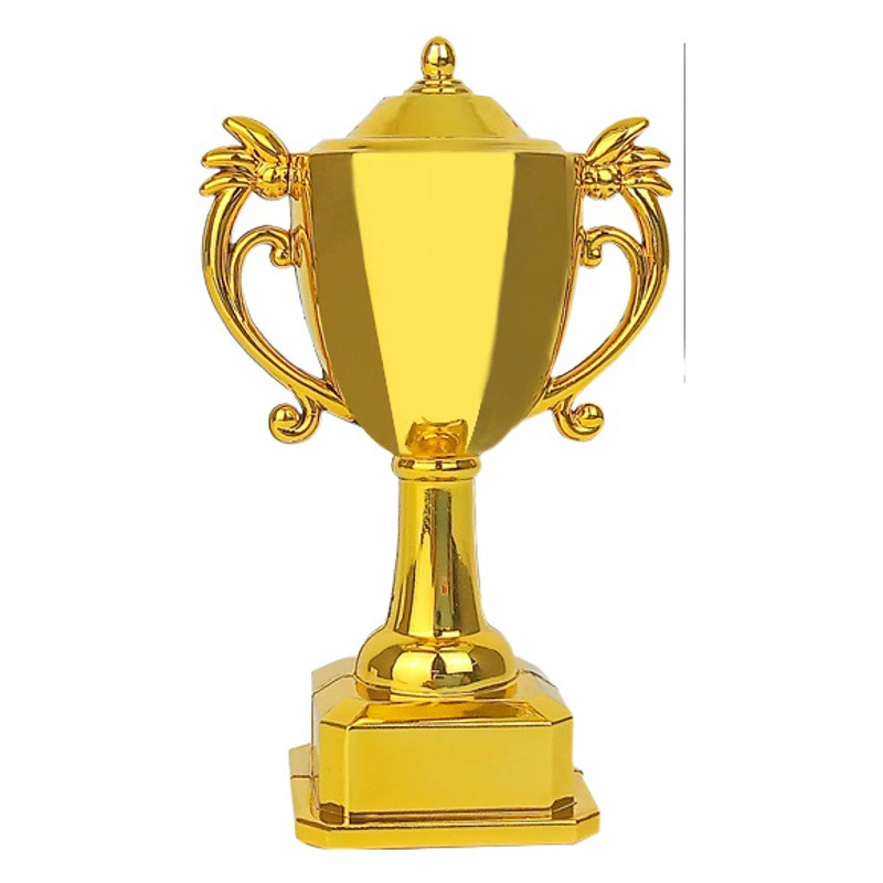 Трофей для выпечки, украшение для торта, позолоченный пластик, мини-золотая чашка, медаль, мужской Бог, отца, Чемпион, лидер, платье на день рождения