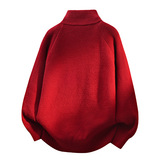 2026秋季青少年宽松圆领长袖针织衫运动风格透气厚款毛衣男装，男装针织衫/毛衣，星座614