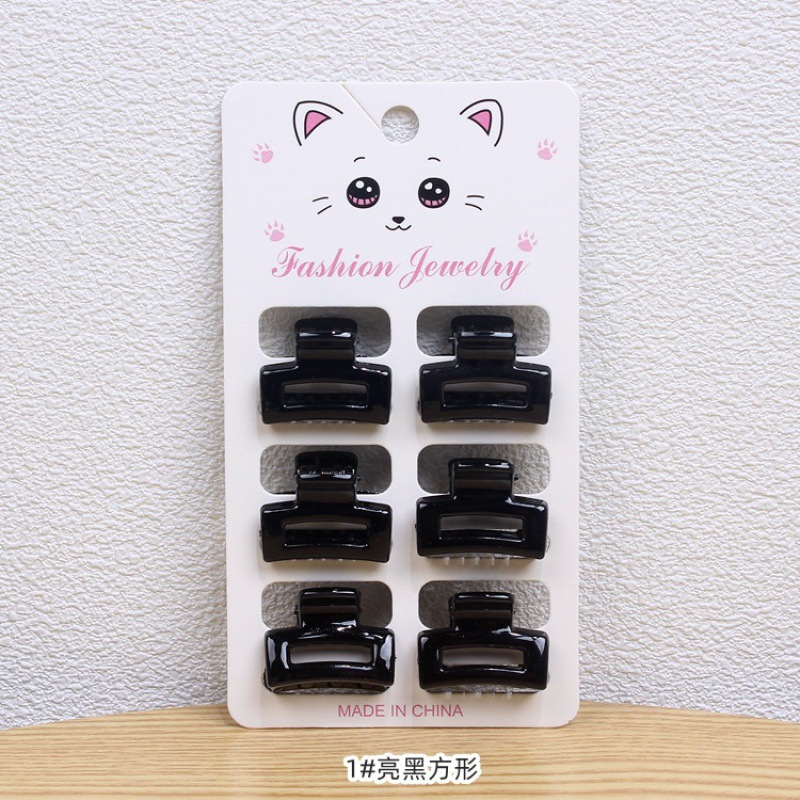 Pinza de pelo pequeña estilo shark clip – diseño minimalista, tendencia en redes